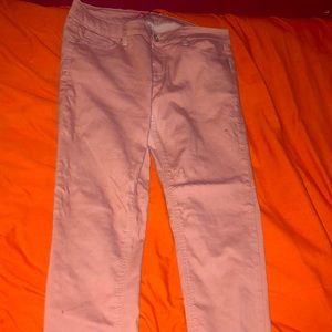 Pink jeans